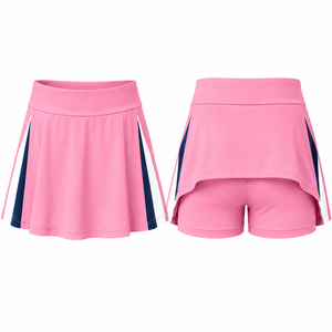 Custom Women Tennis Uniform Sublimation Graphic Polo Shirt <b>Skirt</b> Set Breathable Quick Dry Badminton Dress Tracksuit Wholesale - Product Image 6