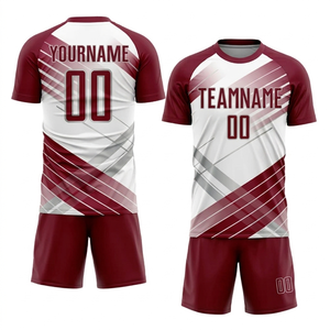 Conjunto de Fútbol Popular, Camisetas Deportivas Estampadas, Logotipo Personalizado, Nombre del Equipo, Número del Jugador, Uniforme de Club de Fútbol - Product Image 1