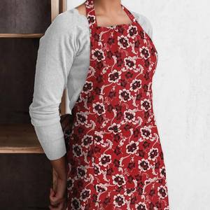 New Arrival 100% Pure Cotton <b>Kitchen</b> <b>Apron</b> – High Quality Adjustable Strap Custom Design Cooking <b>Apron</b> - Product Image 5