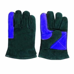 New Arrival Safety Leather Welding <b>Gloves</b> for Adults Heat Resistance TIG Full Thumb Cotton Liner Molten Metal Splash Protection - Product Image 6