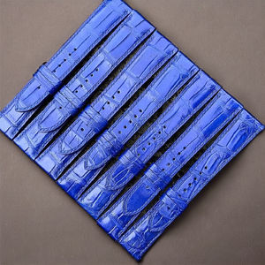 Correas de reloj de cuero de cocodrilo genuino hechas a mano de lujo 2024, tendencia, tamaños personalizables mejor valorados, 20mm, 49mm, relojes mejor valorados - Product Image 6