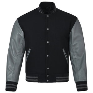 Chaqueta Varsity Verde para Hombre, Bordada con el Logotipo de Filadelfia, Estilo Urbano de Invierno, Corte Regular, Botones Cubiertos - Product Image 4