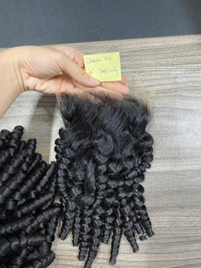 Deep Curly Lace Front Wig Remy Vietnamese Human Hair HD Lace Double Drawn Glueless Full End - Product Image 3