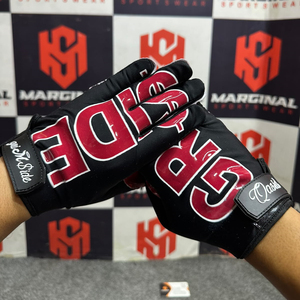 Guantes de Fútbol Americano para Exteriores, Transpirables, Talla Grande, Personalizables, Marca Privada, Duraderos, Ropa Deportiva, Guantes de Fútbol Americano para Hombre - Product Image 5