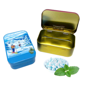 ถาดใส่ลูกกวาดดีบุกแบบสั่งทำกล่องโลหะบางมิ้นท์พับได้ - Product Image 5