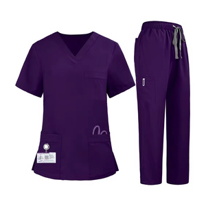 Uniformes Médicos para Clínicas Oncológicas al por Mayor, Conjuntos de Uniformes de Poliéster y Spandex, Servicio de Fabricación de Marca Privada - Product Image 4