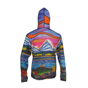 Sudaderas de pesca con tela de malla transpirable, ropa refrescante para viajes de pesca en clima cálido, sudaderas de pesca - Product Image 2