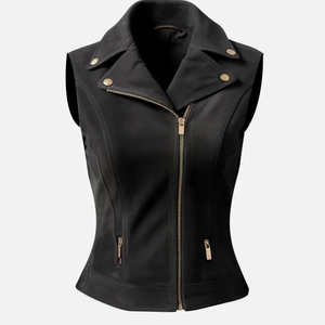 Top de Tirantes de Cuero Sintético para Mujer 2026, Blusa Casual Elegante con Estampado Vintage, Chaleco sin Mangas a la Moda para Verano - Product Image 1