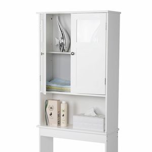 Mueble de Baño Blanco de Doble Puerta, Muebles de Baño Elegantes - Product Image 6