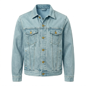 Nouvelle arrivée, service OEM personnalisé, veste en jean pour femme, séchage rapide, anti-boulochage, nouveau design, prix raisonnable, veste en jean douce pour femme - Product Image 1