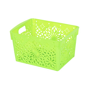 Premium PP Eco-Friendly Storage Basket with Handles for Organizing Makeup <b>Tools</b> Office Supplies Living Room & Kitchen Essentials - Product Image 5