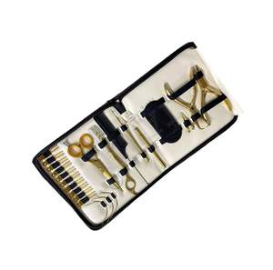 Professional Stainless Steel Customizable Hair Extension Beading Tool Kit <b>Plier</b> <b>Set</b> Beads - Product Image 4