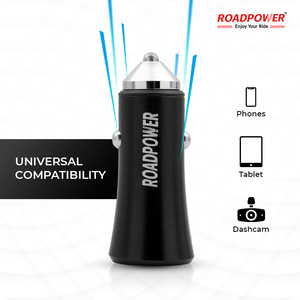 ROADPOWER (RP-MC-165) เครื่องชาร์จในรถยนต์แบบเร็ว 38W พร้อมความเข้ากันได้หลากหลายและระบบป้องกันกระแสเกินในตัว - Product Image 2