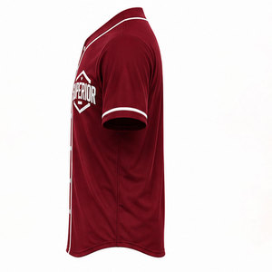 Ensemble d'uniformes de baseball haute performance avec matériau extensible, technologie de pointe et impression par sublimation durable - Product Image 5