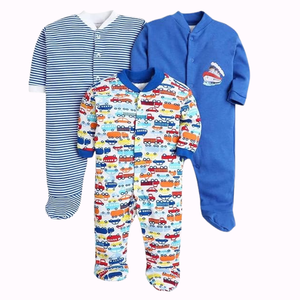 Combinaisons pour bébés de qualité supérieure, en coton doux et respirant, vente en gros, production en vrac pour les distributeurs mondiaux de vêtements pour bébés - Product Image 2