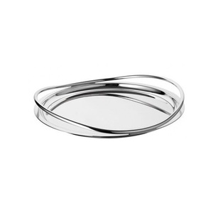 Elegante Portaplatos de Acero Diseñado para Servir Comidas de Forma Cómoda con Soporte Estable y Comodidad Diaria Contemporánea - Product Image 3