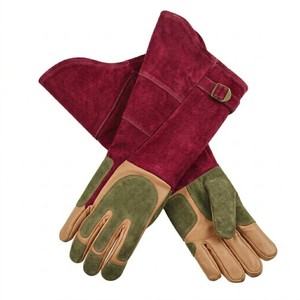 Guantes de Cuero para Soldadura a Alta Temperatura 500 ° Guantes de Trabajo Industriales de Seguridad Resistentes al Calor, con Puño Largo, Resistentes al Fuego, USA 2026 - Product Image 2