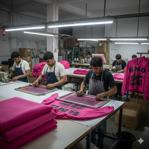 เสื้อฮู้ดดี้ขายดีที่สุด ราคาดีที่สุด สกรีนโลโก้ ผ้าหนา สตรีทแวร์ ตกแต่งคริสตัลแบบกำหนดเอง ทรงหลวม ซิปหน้า - Product Image 3