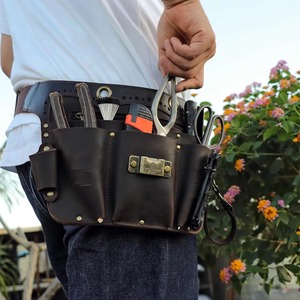 100% Genuine Leather <b>Tool</b> <b>Bag</b> Nylon Heavy Duty Solid Color Customized Logo Factory Wholesale Price OEM Support Customized ODM - Product Image 6