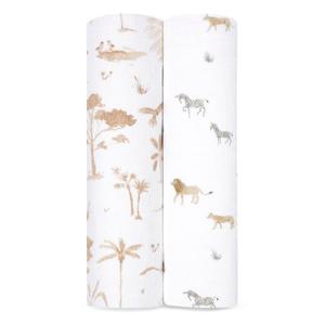 Manta de algodón de muselina de punto Vintage con estilo, cómodo patrón lavable, tela de microfibra, ropa de cama de Color blanco único para niños - Product Image 2