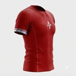 Camiseta de Manga Corta para Hombre, 100% Poliéster y Spandex, Cuello Redondo, Impresión por Sublimación, Secado Rápido, Transpirable, para Artes Marciales Mixtas (MMA) - Product Image 5
