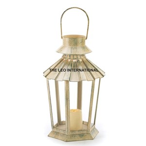 Hand Crafted Eye Catching <b>Candle</b> <b>Lantern</b> With Gold Finished Metal for Home Decor Hotel Living Room Decoration Wholesale Rate - Product Image 1