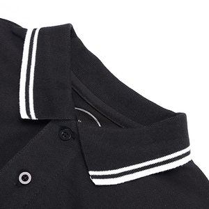 Men's Black Short Sleeve for Shirt Solid Color <b>Classic</b> Collar Breathable Cotton Casual Wear Regular Fit Customized Printing - Product Image 2
