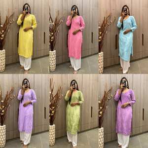 ชุดเดรสลำลองผ้าเรยอนทันสมัย ตกแต่งด้วยงานปักด้ายฝ้าย คัลเลอร์คอมบิเนชั่นสวยหรู คุณภาพสูง เหมาะสำหรับใส่ในชีวิตประจำวัน - Product Image 5