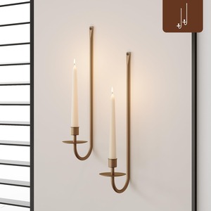 Support de bougie décoratif de luxe pour les intérieurs élégants des salons - Product Image 1