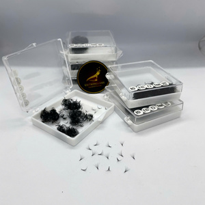 ขนตาปลอมแบบ 3D-8D ยาวเป็นธรรมชาติ คุณภาพพรีเมียม สำหรับต่อขนตา แบบ CC/DD/LD/M Curl สีดำด้านพิเศษ รับทำโลโก้ตามสั่ง ขายส่งจำนวนมาก - Product Image 6