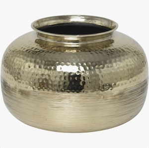 Jarrón Decorativo Minimalista de Metal con Acabado en Latón, Estilo Art Deco, Hecho a Mano, para Mesa, Centro de Mesa, Decoración del Hogar, Sala de Estar, Venta al por Mayor - Product Image 2