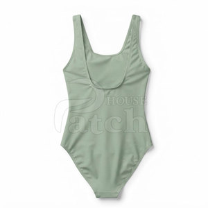 Traje de Baño Elegante para Mujer, de Una Pieza, con Estampado por Sublimación Personalizado, de Secado Rápido, Tejido Elástico, para Playa, Piscina y Deportes - Product Image 2