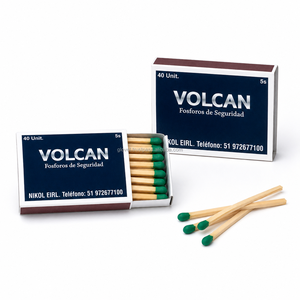 **Household Safety <b>Matches</b> 49x35x12mm Compact Matchbox Strong Ignition Clean Flame Reliable Daily Use Eco-Friendly Printing** - Product Image 2
