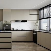 Meubles de rangement modulaires en bois écologiques, solutions de mobilier modernes pour cuisine, salle à manger et appartement