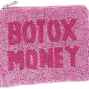 Monedero Pequeño de Mujer con Cuentas y Bordado Hecho a Mano, Estilo Bohemio Indio, Diseño Artesanal, Color Personalizable - Product Image 1