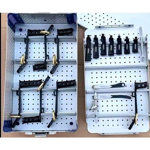 Ensemble d'opérations chirurgicales orthopédiques pour discectomie micro-lombaire Caspar, instruments chirurgicaux pour la colonne vertébrale, boîte de qualité allemande, kit en acier, modèle Dentavex - Product Image 1