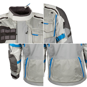 Vestes de moto personnalisées pour le tourisme aventureux, imperméables, grandes tailles, hiver, ignifuges, respirantes, protection de niveau 1, OEM - Product Image 5