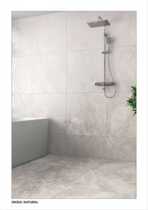 Azulejos de Porcelana Premium para Construcción, Acabado Mate, 600X600MM 24X24, Azulejos de Cerámica Vitrificados para Pisos de Interiores Modernos - Product Image 5