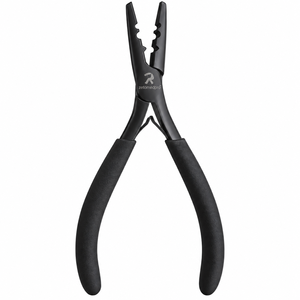 7 Inch <b>Hair</b> Extension Pliers, 2-Hole Bead <b>Crimper</b> and Remover Tool - Product Image 1
