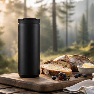 แก้วกาแฟสแตนเลสผนังสองชั้นขนาด500มล. กันรั่ว - Product Image 2
