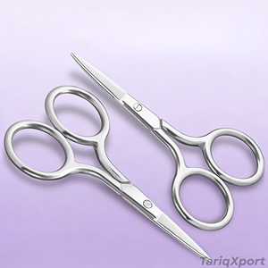 High-quality Mini Eyelash Eyebrow <b>Scissors</b> Beauty Tools Sharp Blade Tip Ceramic Handle Nose Moustache <b>Beard</b> Facial Hair - Product Image 3