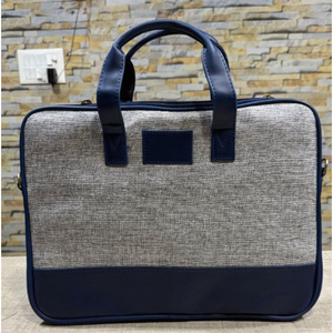 Sac pour ordinateur portable en jute de haute qualité, intérieur rembourré, fermeture éclair, poche intérieure, poignée de protection, exportateur d'Inde au meilleur prix - Product Image 1
