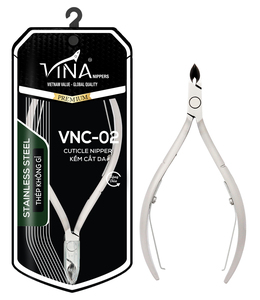 คีมตัดหนังทำจากสเตนเลส VNC-02เนื้อแหลมสำหรับมืออาชีพ - Product Image 6