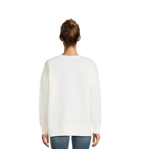 Crew Neck Winter Season Printed Slim Fit Women's <b>Sweatshirts</b> Customized Design <b>Sweatshirts</b> For Women From Bangladesh - Product Image 3