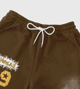 Conjunto Deportivo Casual para Hombre Glory Trendy con Sudadera con Cremallera y Estampado de Llamas y Pantalones Anchos con Cordón Ajustable, Venta al Por Mayor - Product Image 6