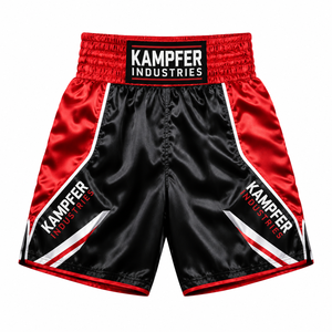 Boxing <b>Shorts</b> <b>Men</b> Muay Thai Style Breathable Quick Dry Regular Fit Gym Workouts Fighting Practice Amateur Competition Training - Product Image 1