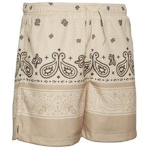 Pantalones Cortos Deportivos de Malla de Poliéster 100% de Doble Capa con Estampado Floral por Sublimación para Hombre, de Alta Calidad, Transpirables, Impermeables y de Secado Rápido para Verano - Product Image 3