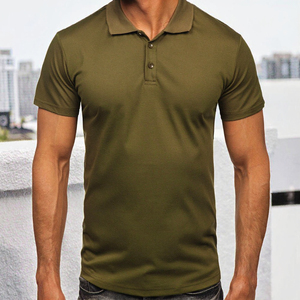 Polo de Negocios para Hombre, Alta Calidad, Color Sólido, Manga Corta, Ropa Casual de Verano, Logotipo Personalizado, OEM ODM 2026 - Product Image 4