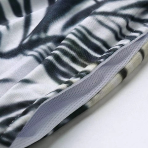 กางเกงวิ่งออกกำลังกายผู้ชาย ผ้าโพลีเอสเตอร์ 100% ลายดอกไม้ ระบายอากาศ แห้งเร็ว มีเชือกผูกเอว ไซส์ใหญ่ - Product Image 2