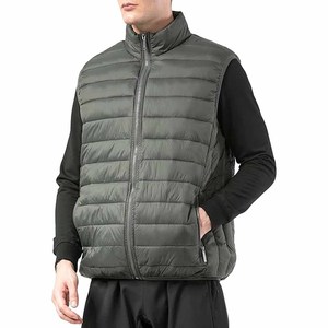 Nouvelle collection de vêtements d'hiver pour hommes, vestes matelassées à manches courtes, gilets pour garçons, vente chaude, OEM - Product Image 5